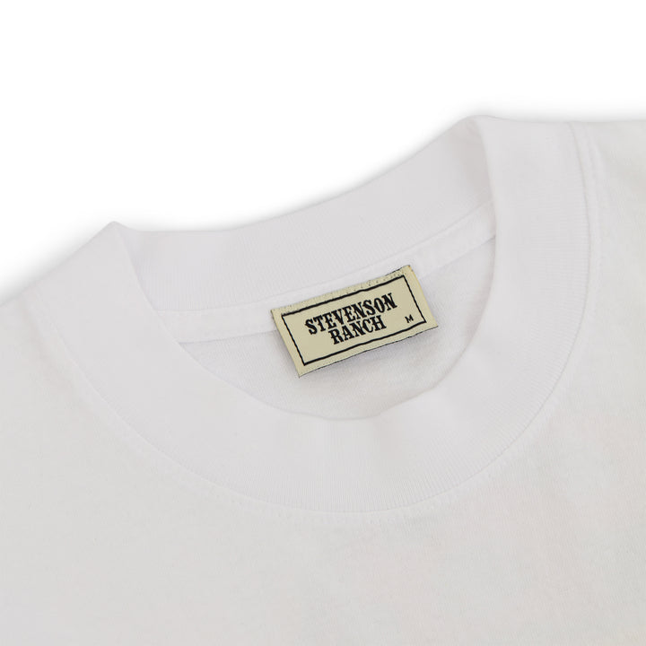 Stevenson Ranch x Pittsburgh "Jolly Roger" Tee (White)