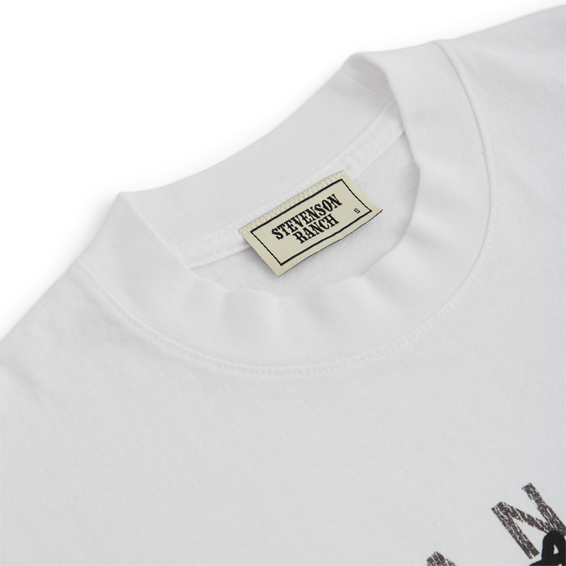 Stevenson Ranch x Pittsburgh "Mullet" Tee (White)