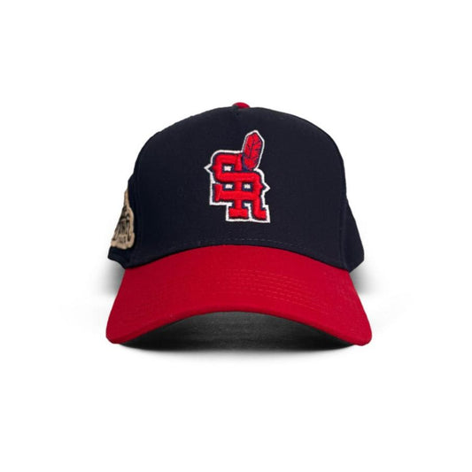 Stevenson Ranch x Cleveland "Wild Thing" Hat (Blue/Red)