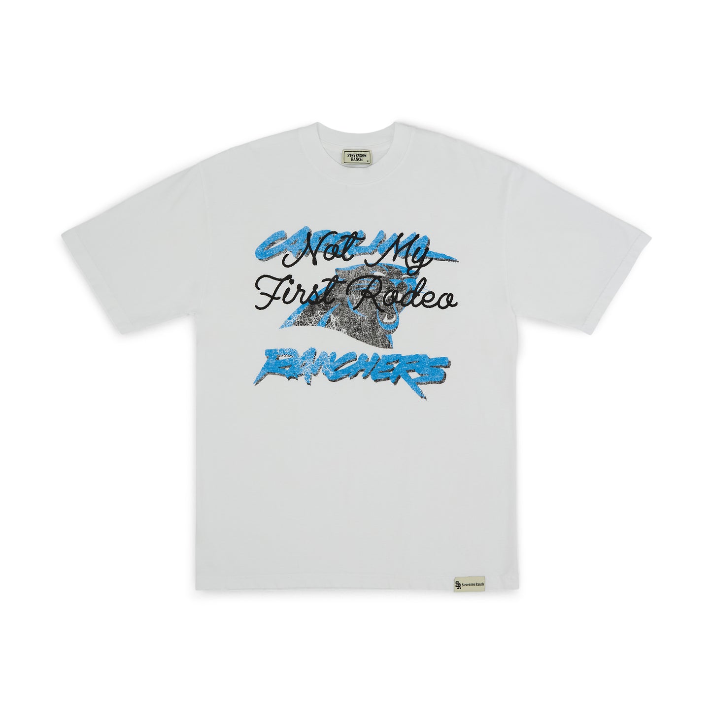 Stevenson Ranch x Wilmington "Purr" Tee (White)