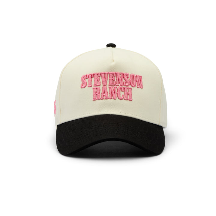 Midtown "Stacked Logo" Structured Hat (Pink)
