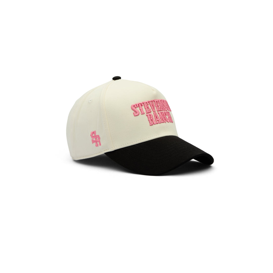 Midtown "Stacked Logo" Structured Hat (Pink)