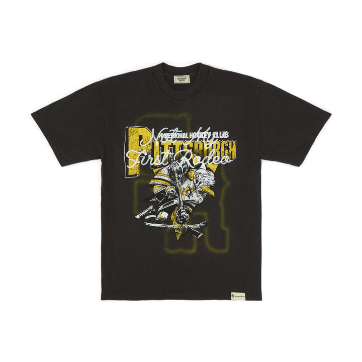 Stevenson Ranch x Pittsburgh "Lemieux" Tee (Vintage Black)