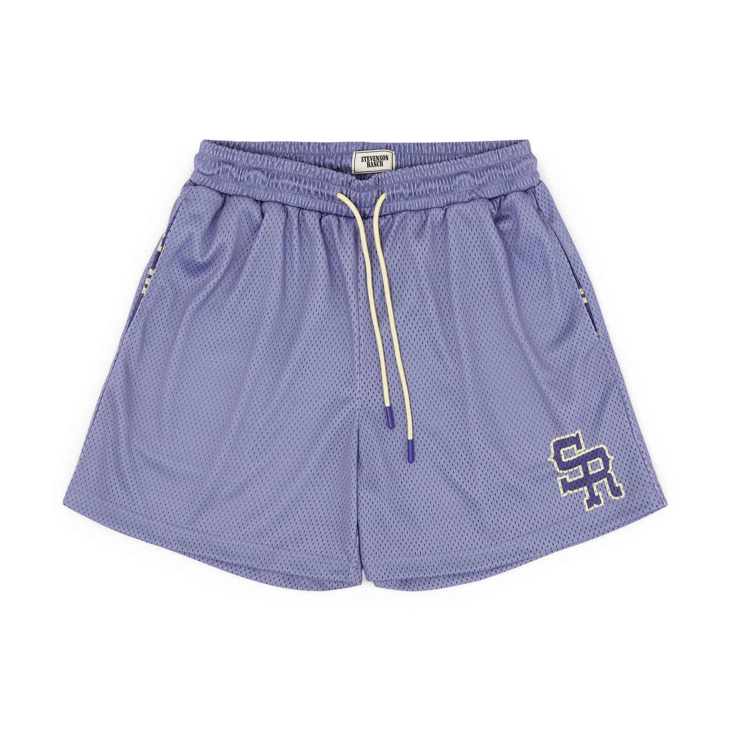 Varsity Mesh Shorts (Slate/Navy)