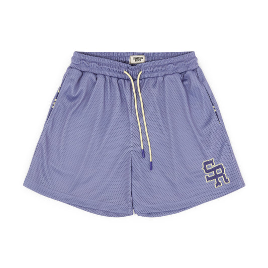 Varsity Mesh Shorts (Slate/Navy)