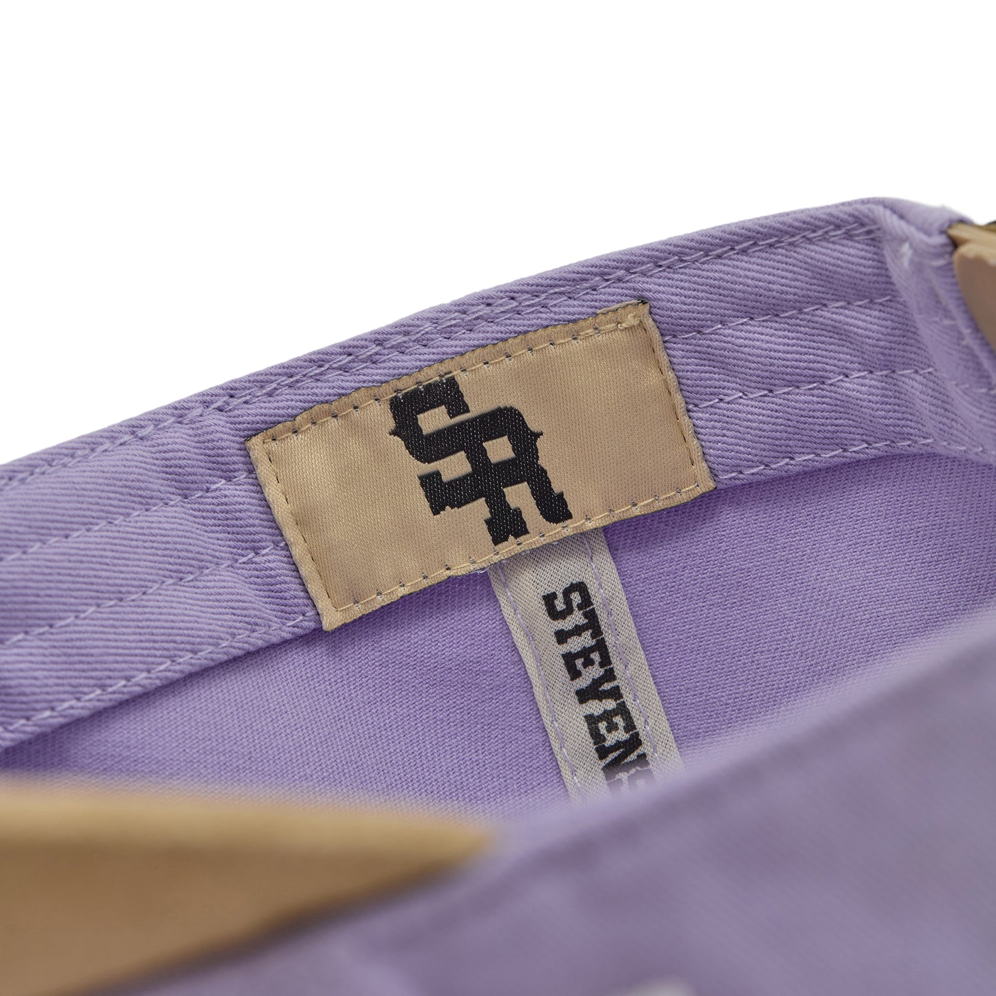 Midtown "Script Logo" Structured Hat (Purple/Tan)