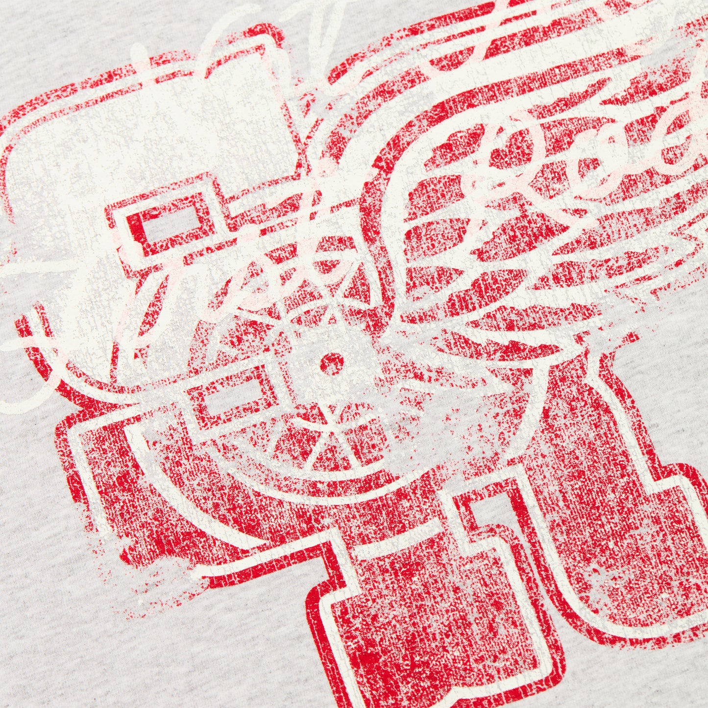 Stevenson Ranch x Detroit "Mr. Hockey" Tee (Ash Grey)