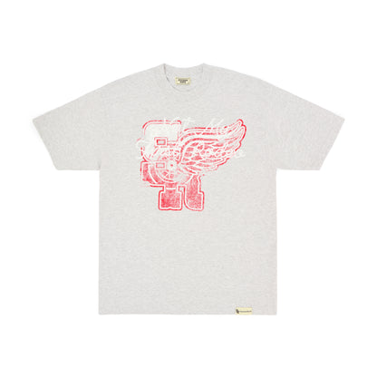 Stevenson Ranch x Detroit "Mr. Hockey" Tee (Ash Grey)