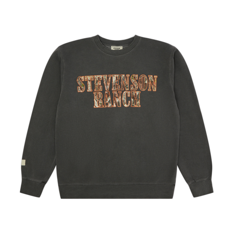 Tree Stand Crewneck (Pigment Black)