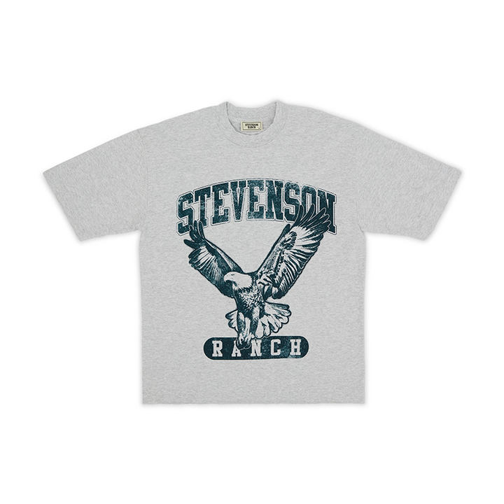 Allegiance Crop Tee (Ash Grey)