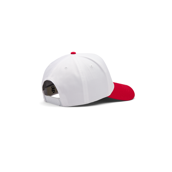 Flying Eagle Structured Hat (White/Red)