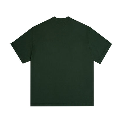 Distressed Pocket Tee (Green)