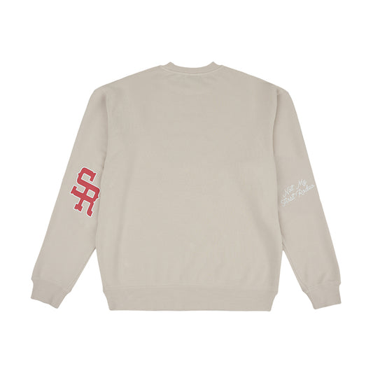 Elbow Print Crewneck (Ivory)