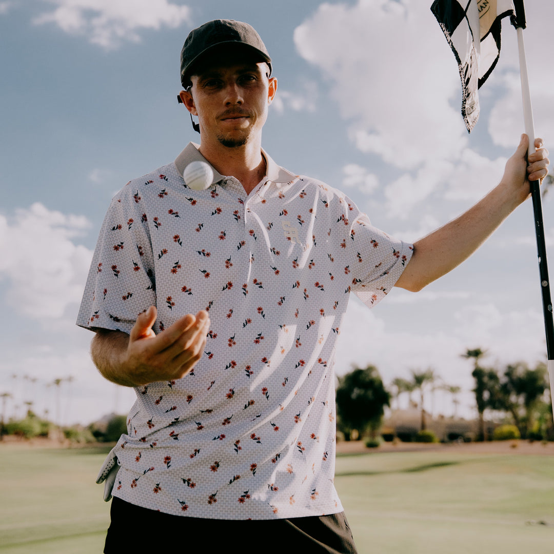 Bruno Golf Polo (Mineral White)