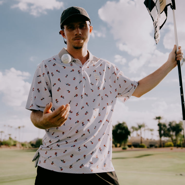 Bruno Golf Polo (Mineral White)