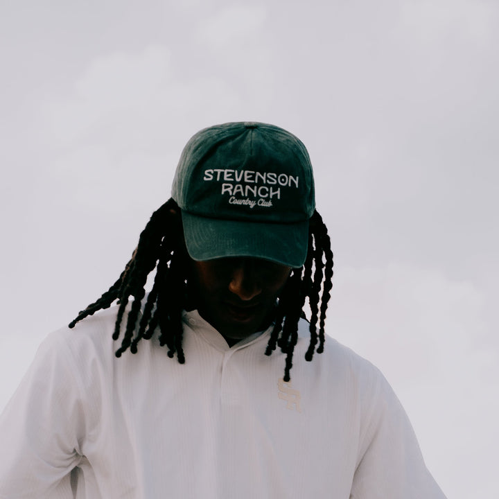 Country Club Unstructured Hat (Green)