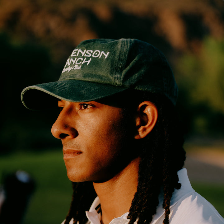 Country Club Unstructured Hat (Green)