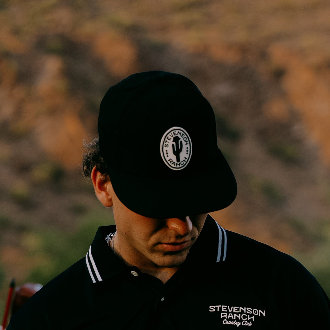 Ripstop Golf Hat (Black)