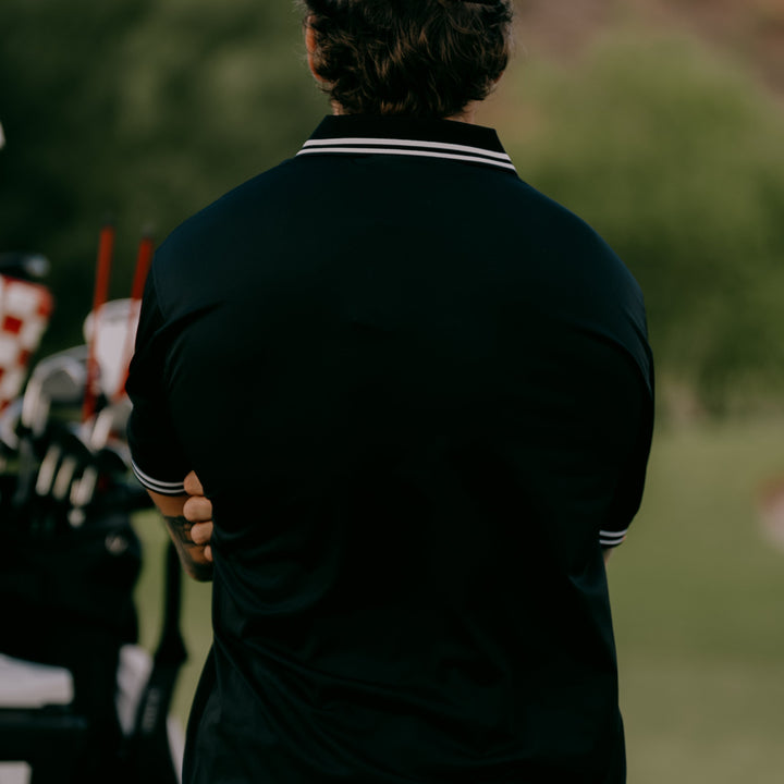 Country Club Golf Polo (Black)