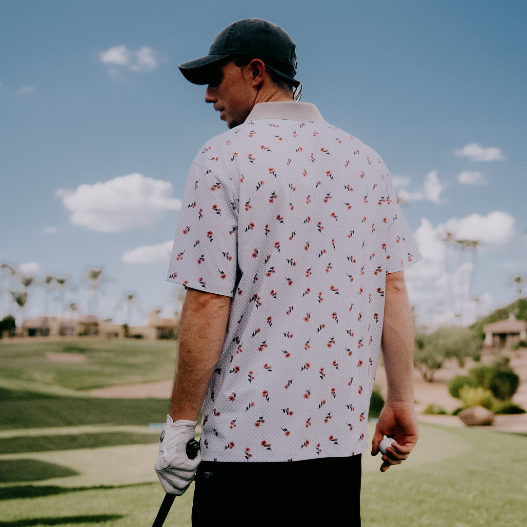 Bruno Golf Polo (Mineral White)
