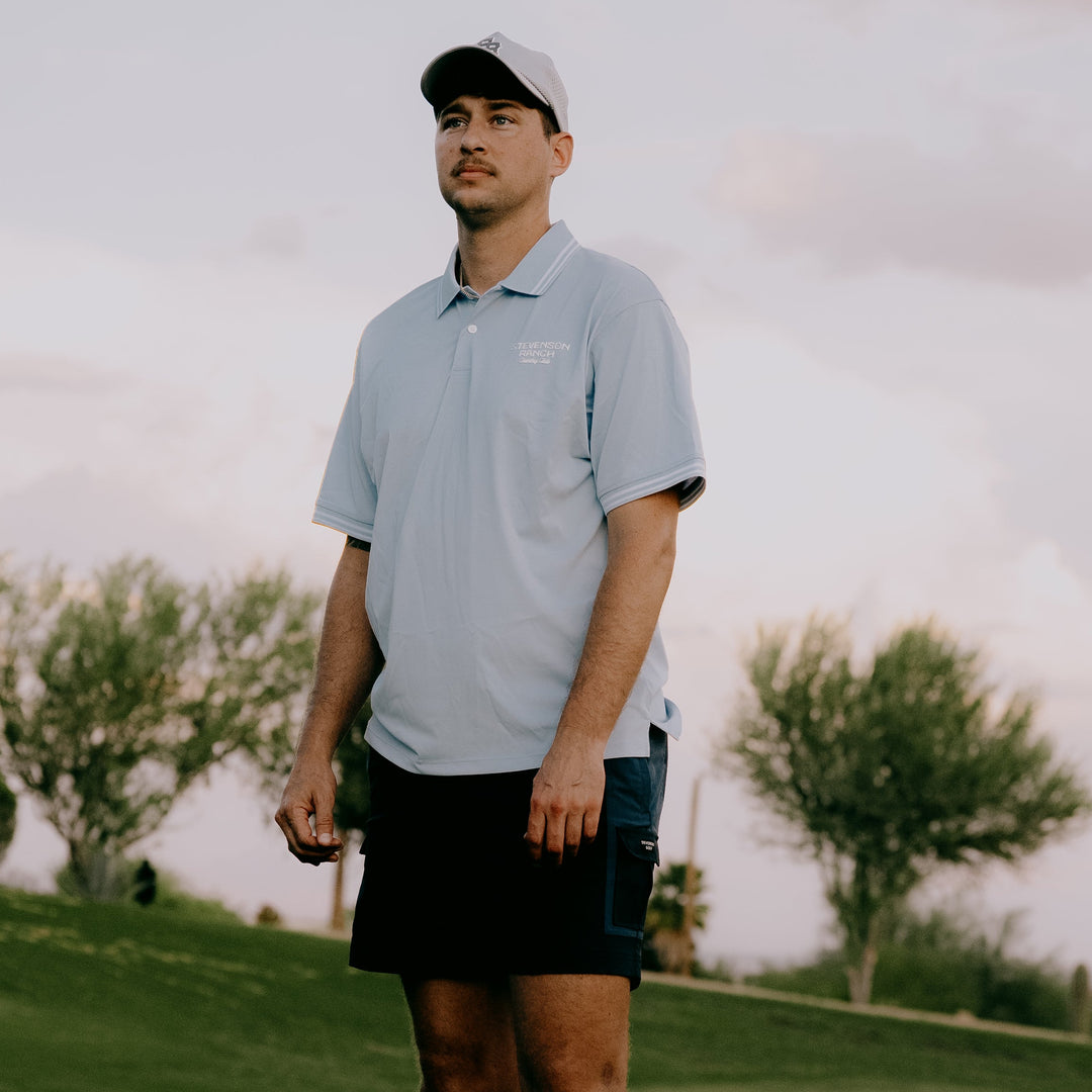 Country Club Golf Polo (Blue)