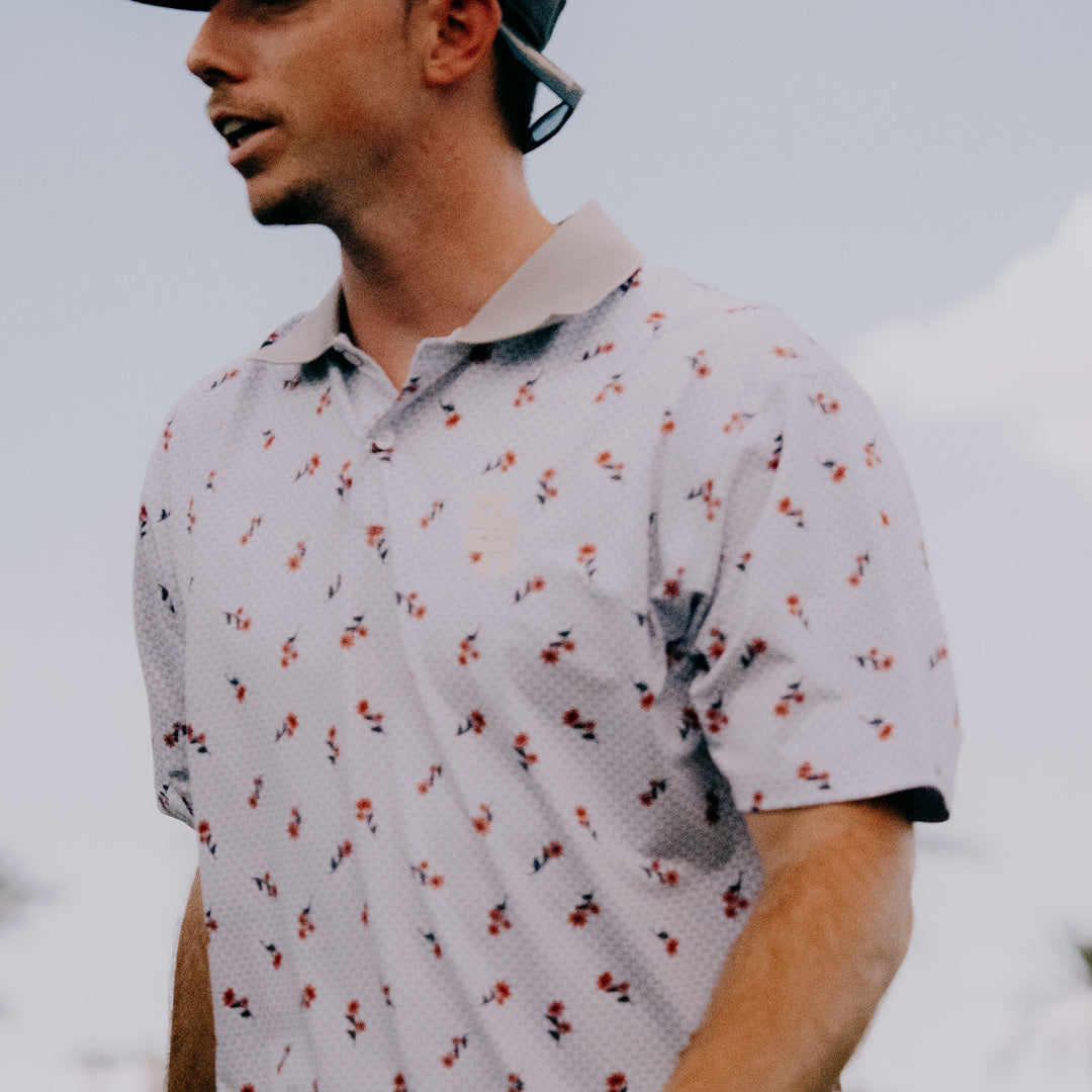 Bruno Golf Polo (Mineral White)