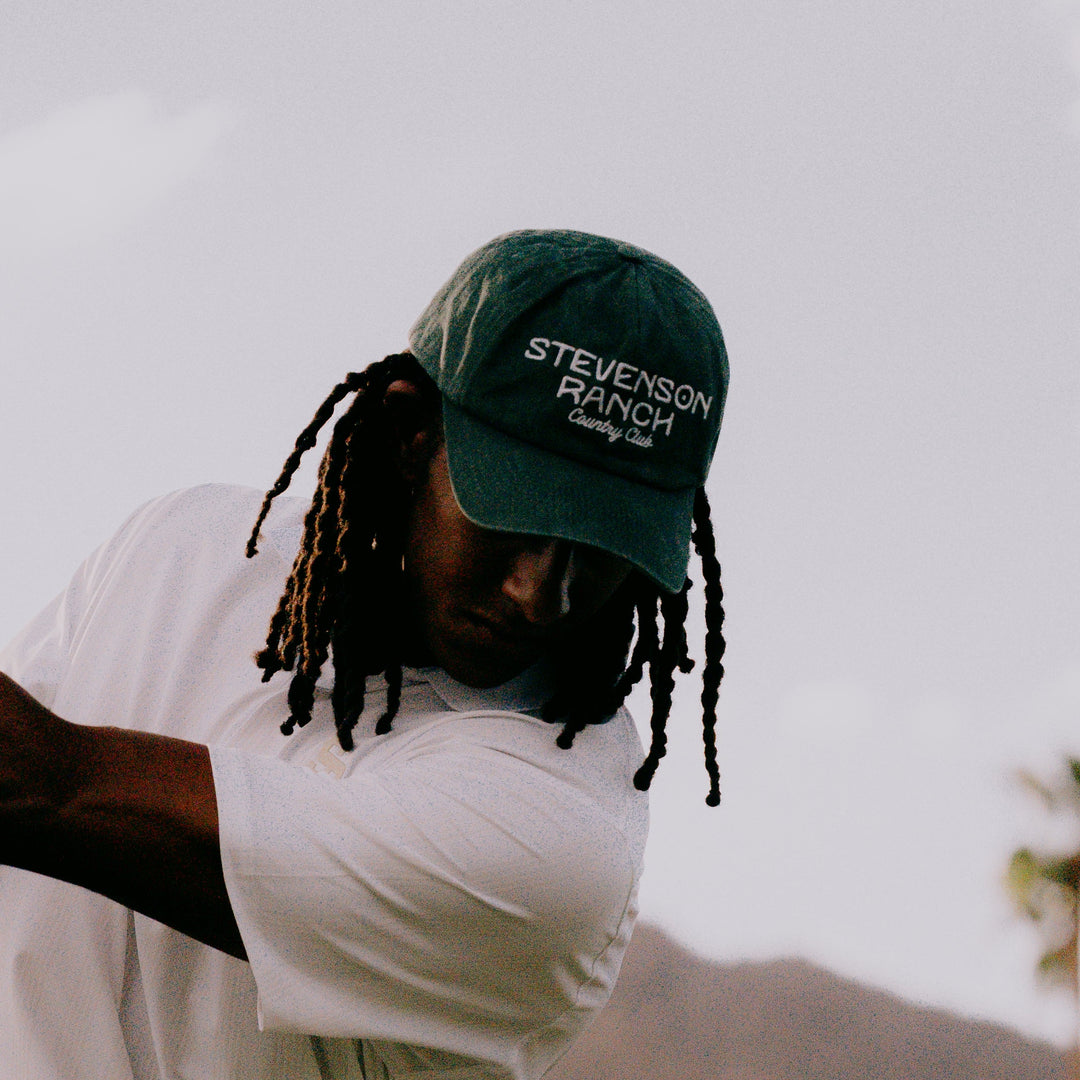 Country Club Unstructured Hat (Green)