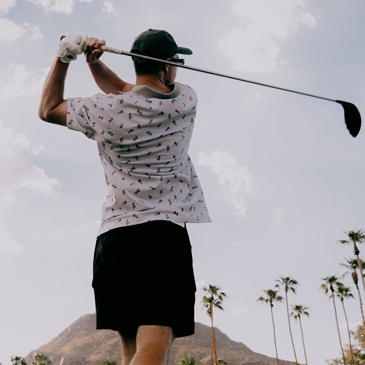 Bruno Golf Polo (Mineral White)