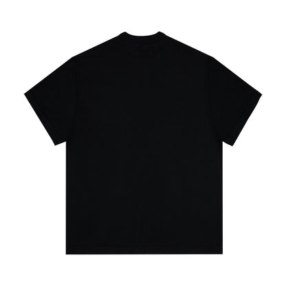 Distressed Pocket Tee (Black)