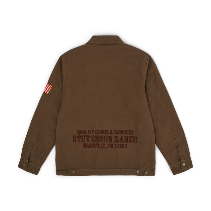 Jobsite Canvas Work Jacket (Brown) | Stevenson Ranch – Stevenson Ranch