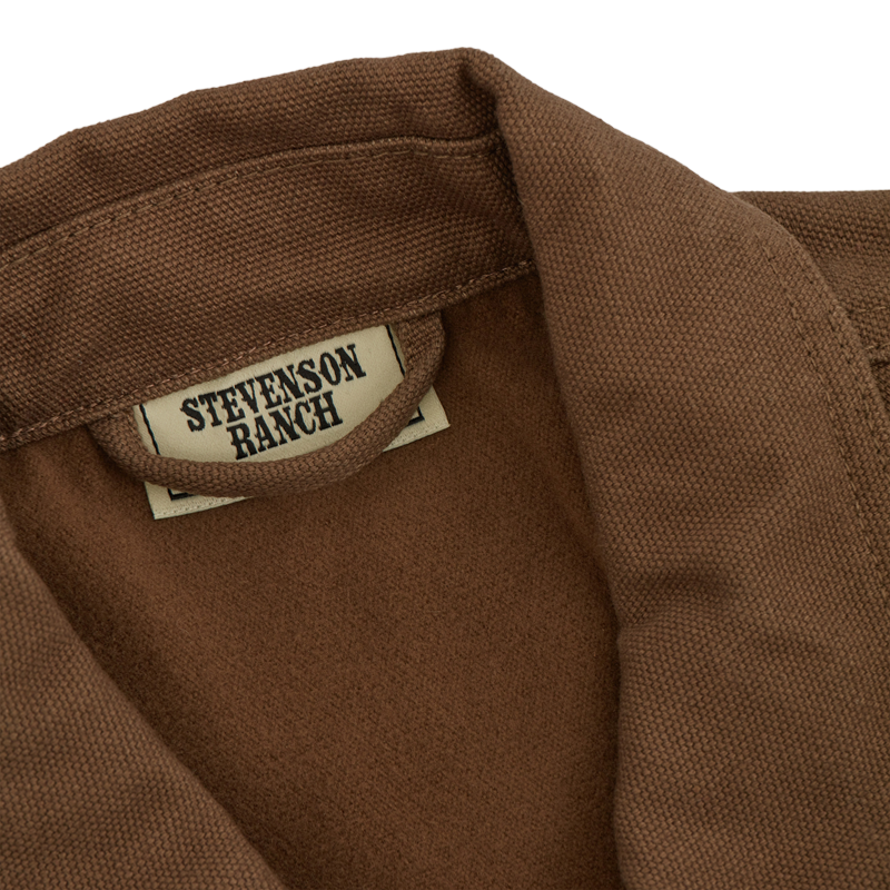 Jobsite Canvas Work Jacket (Brown)