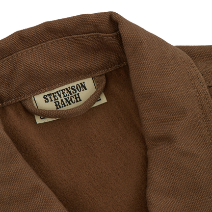 Jobsite Canvas Work Jacket (Brown)