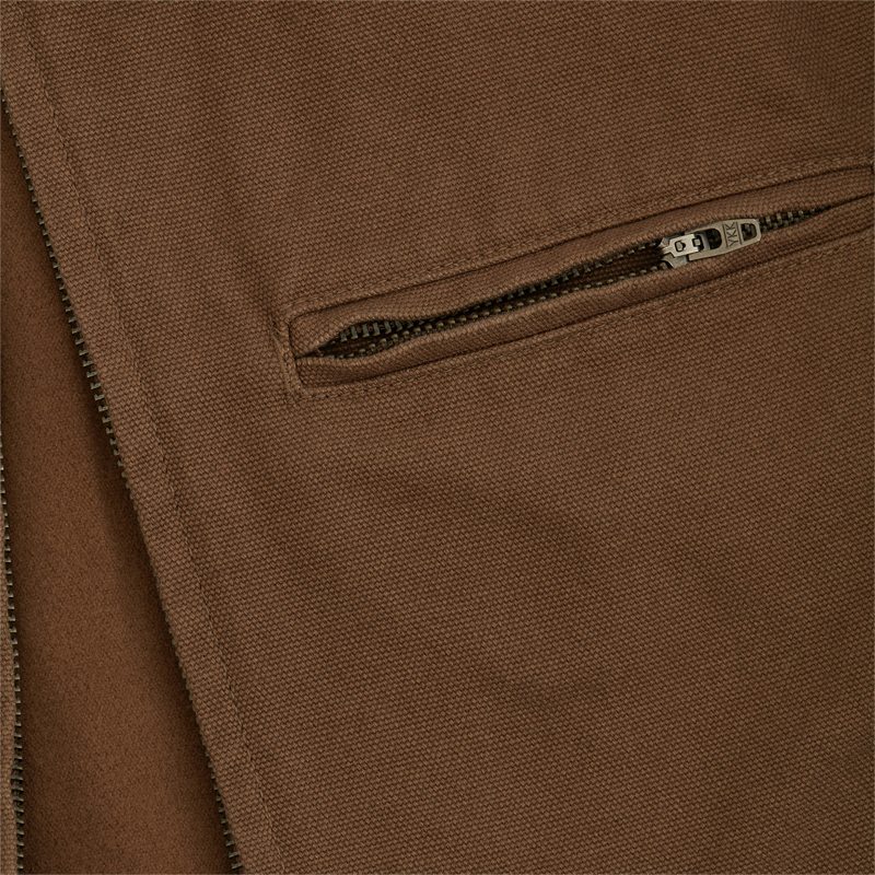 Jobsite Canvas Work Jacket (Brown)