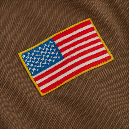 Jobsite Canvas Work Jacket (Brown)