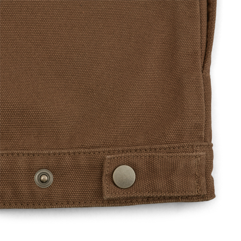 Jobsite Canvas Work Jacket (Brown)