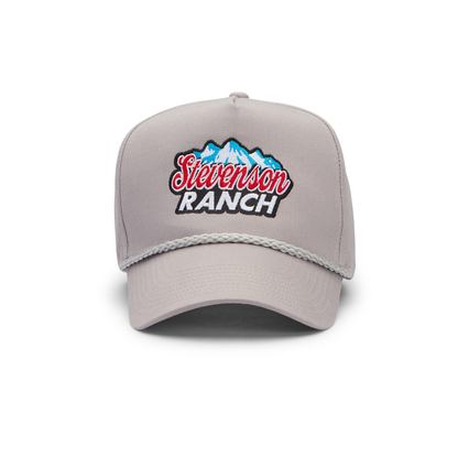 Silver Bullet Structured Rope Hat (Grey)