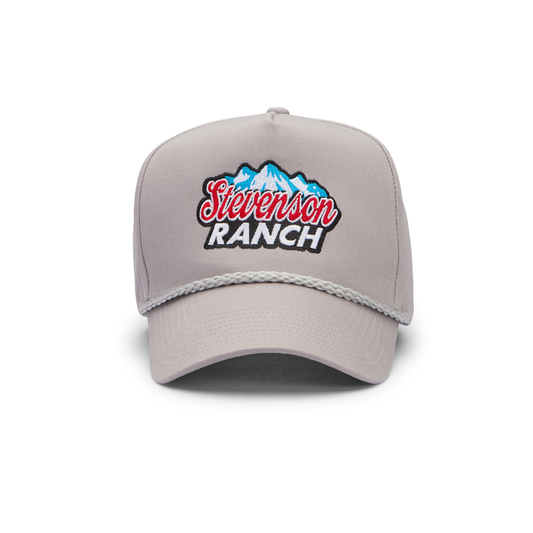 Silver Bullet Structured Rope Hat (Grey)