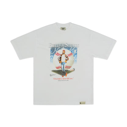 Stevenson Ranch x Iowa "Field of Steves" Tee (White)
