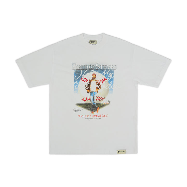 Stevenson Ranch x Iowa "Field of Steves" Tee (White)
