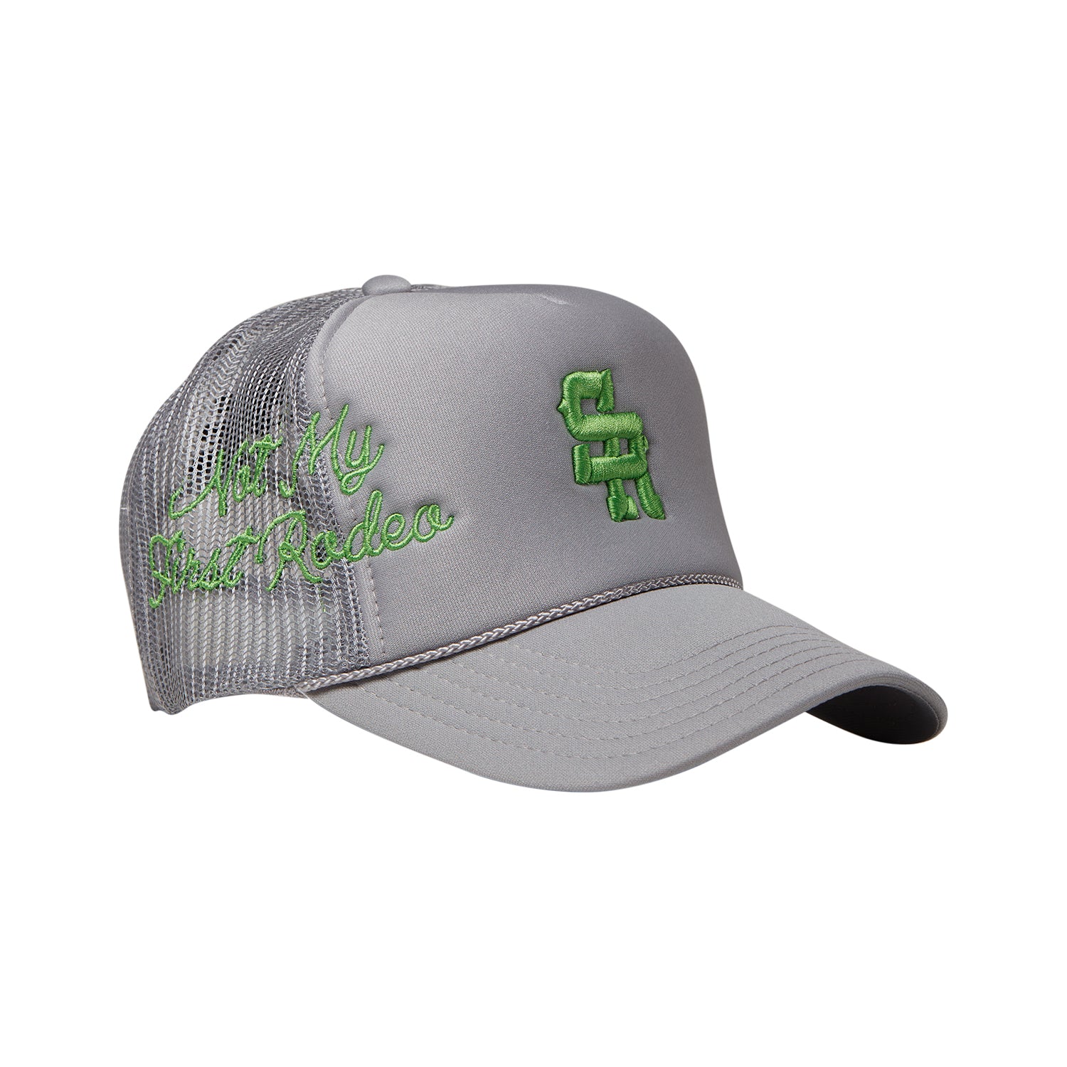 NMFR Classic Trucker Hat (Grey/Green) – Stevenson Ranch