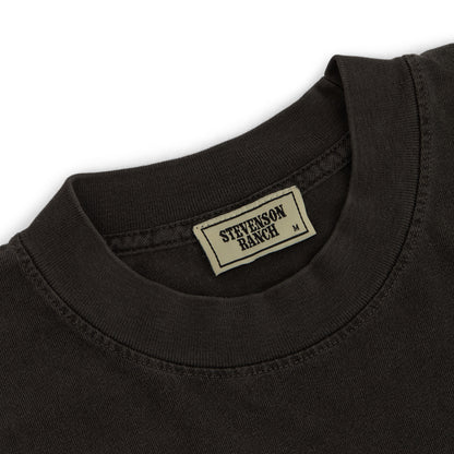 Stevenson Ranch x Austin TX "Lefty" Tee (Vintage Black)