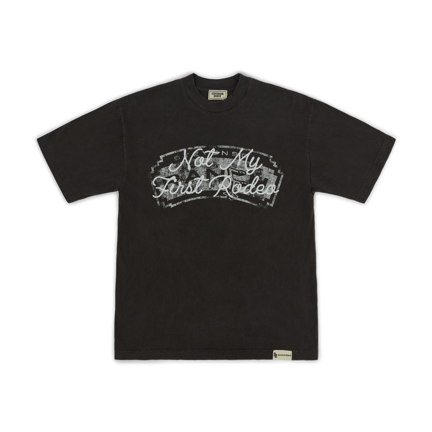 Stevenson Ranch x Austin TX "Lefty" Tee (Vintage Black)