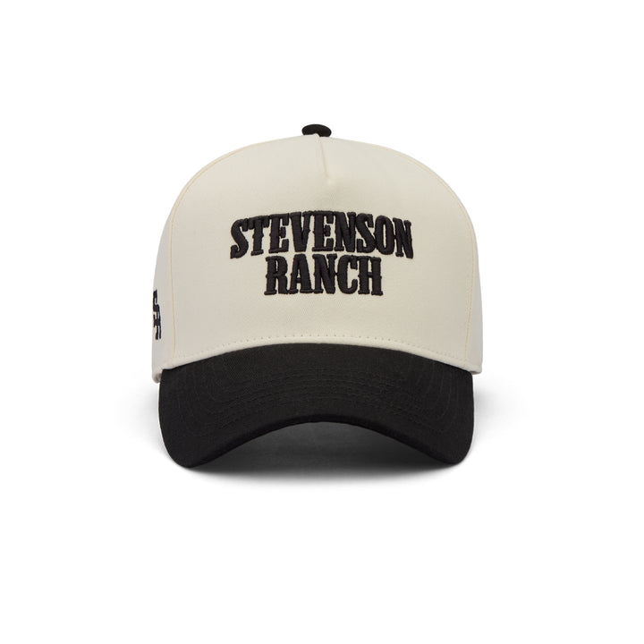 Midtown "Stacked Logo" Structured Hat (Black)