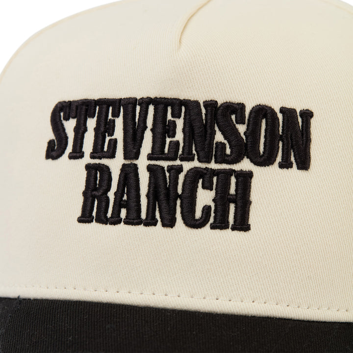 Midtown "Stacked Logo" Structured Hat (Black)
