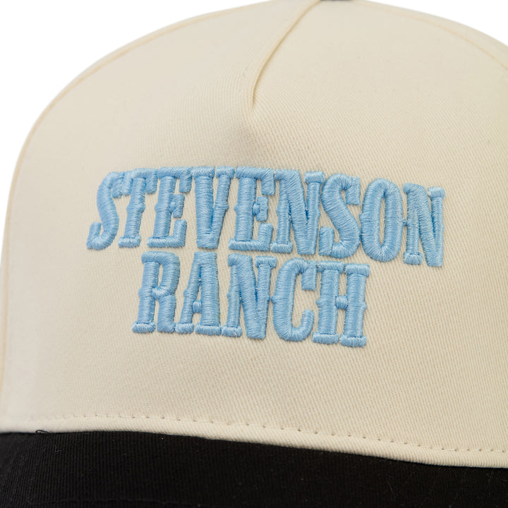 Midtown "Stacked Logo" Structured Hat (Sky Blue)