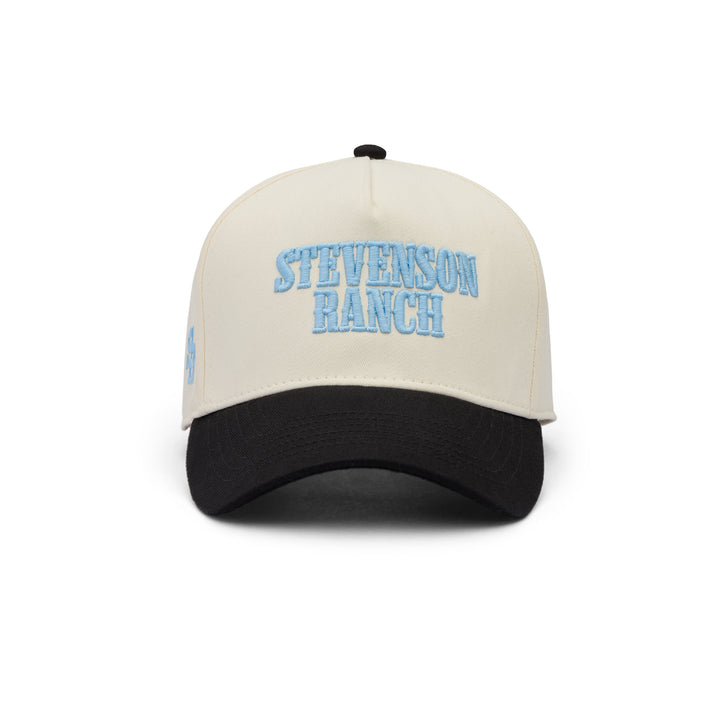 Midtown "Stacked Logo" Structured Hat (Sky Blue)
