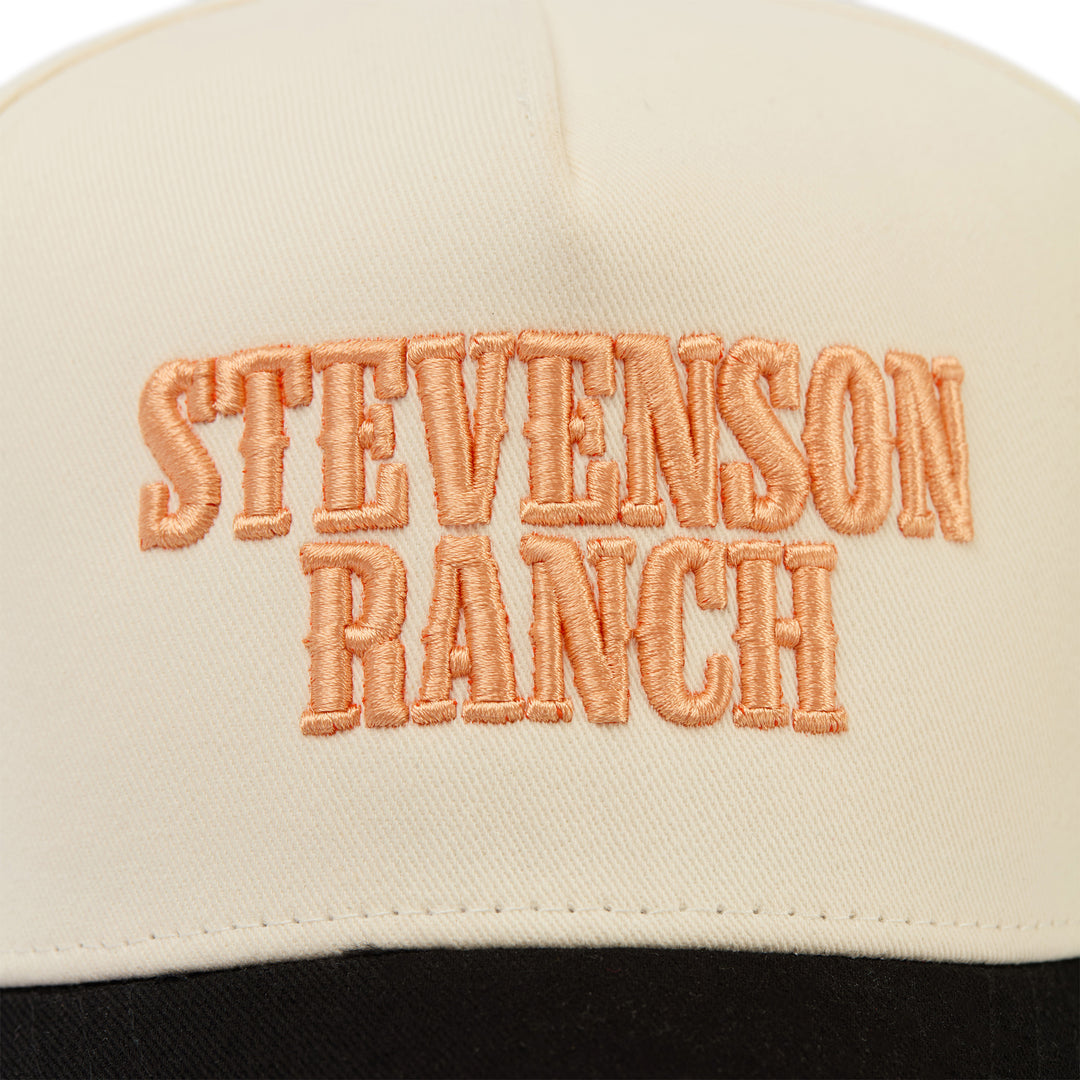 Midtown "Stacked Logo" Structured Hat (Peach)