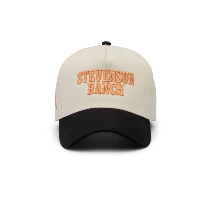 Midtown "Stacked Logo" Structured Hat (Peach)