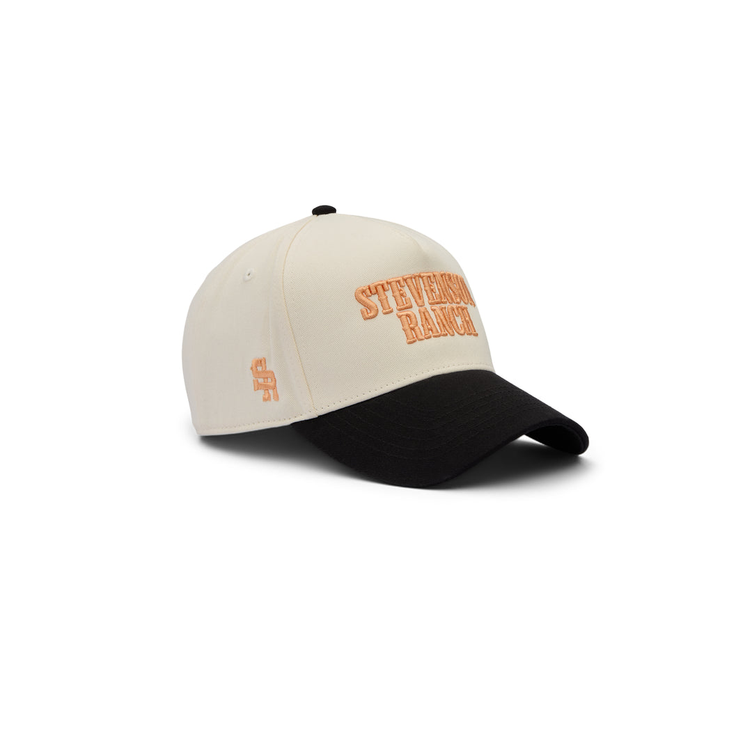 Midtown "Stacked Logo" Structured Hat (Peach)