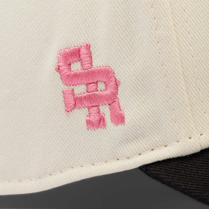 Midtown "Stacked Logo" Structured Hat (Pink)